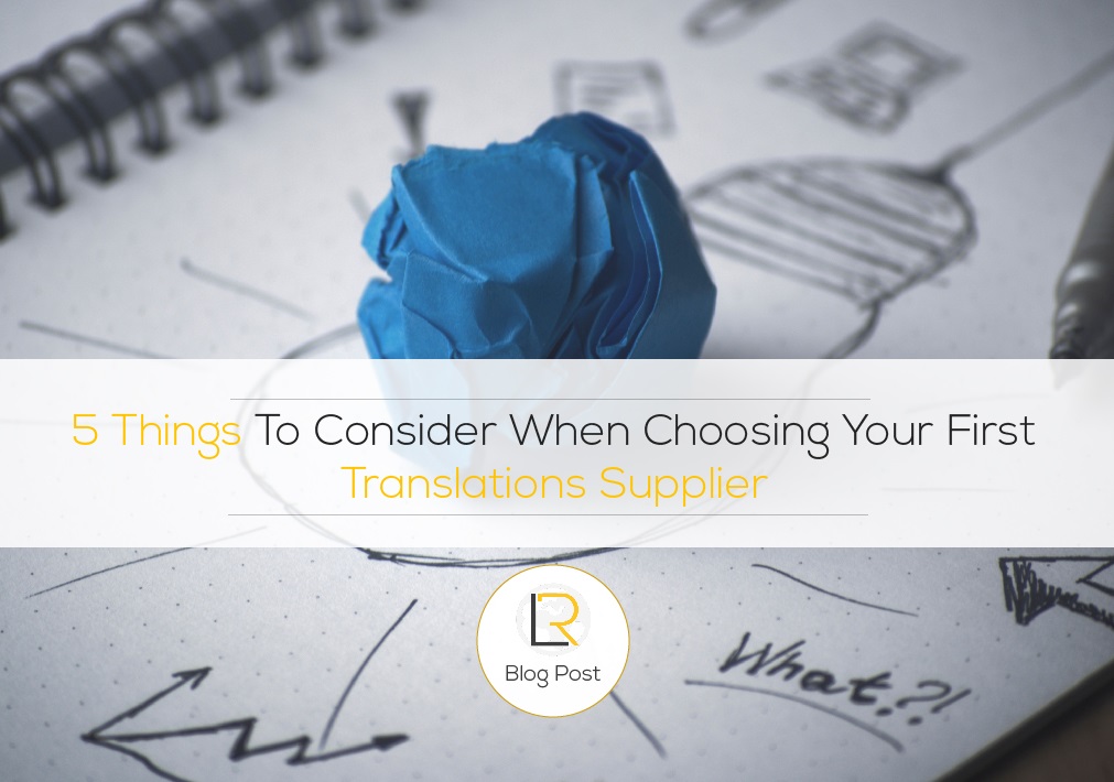 choose translation agency