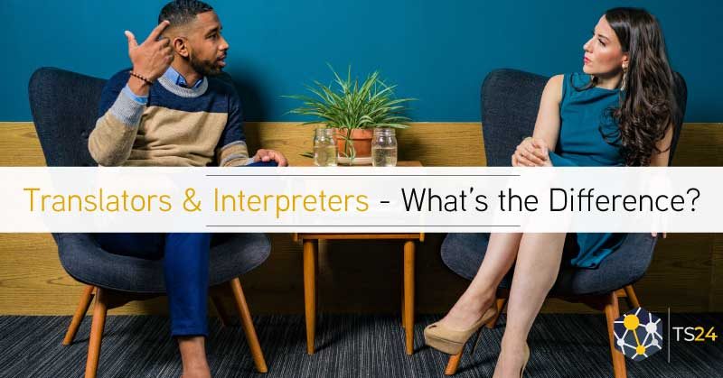 Differences between translators and interpreters