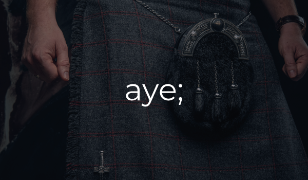 aye - Scots