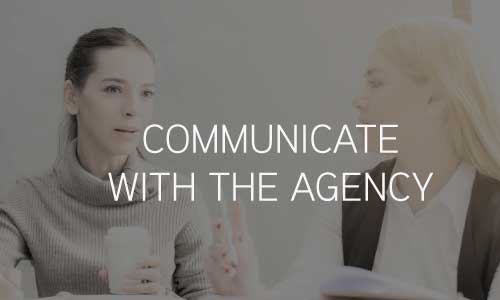 Communicate-with-the-agency