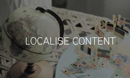 Localise your content