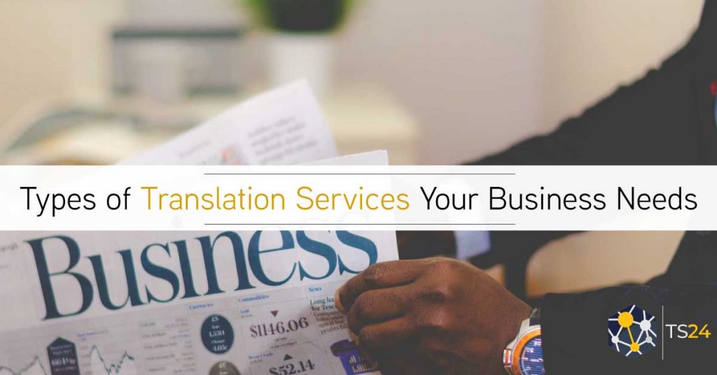 Types of Business Translation Services