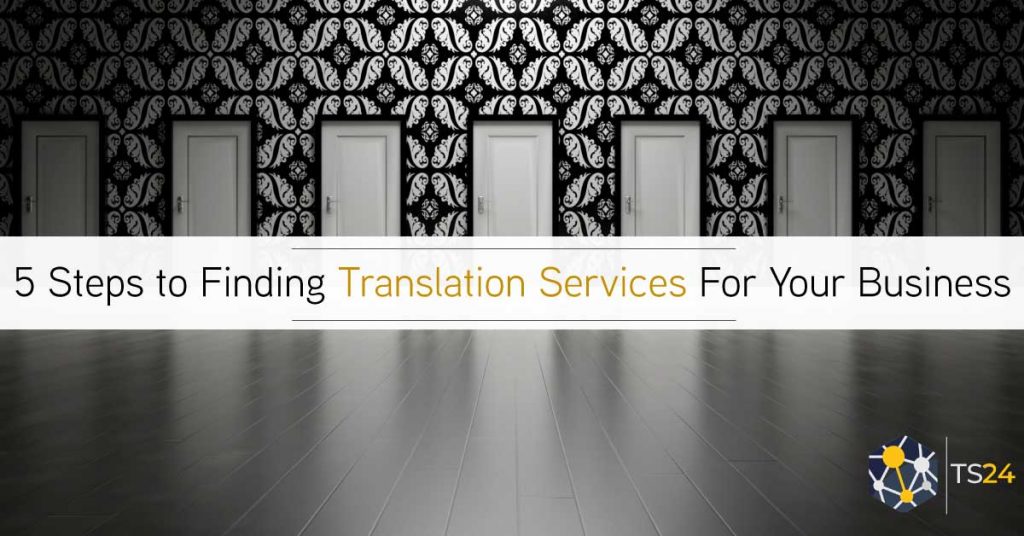 Find translation services for your business